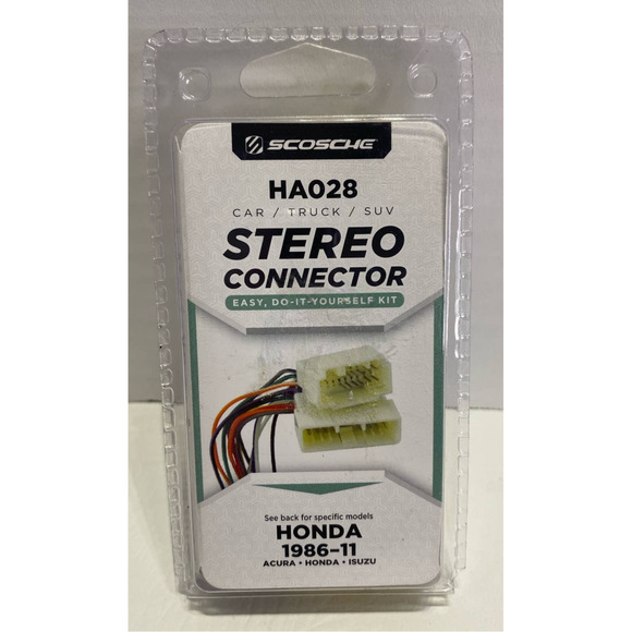 New Scosche stereo install Dash kit Honda 1986-2011 HA028 - Picture 1 of 3